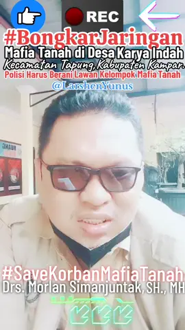 #ComfortSegredos #mafia #mafiatanah #polreskampar #satreskrim #mafiatanahgtr #desakaryaindah #Pidana #satreskrimpolreskampar @agungnugroho1984 #LYS