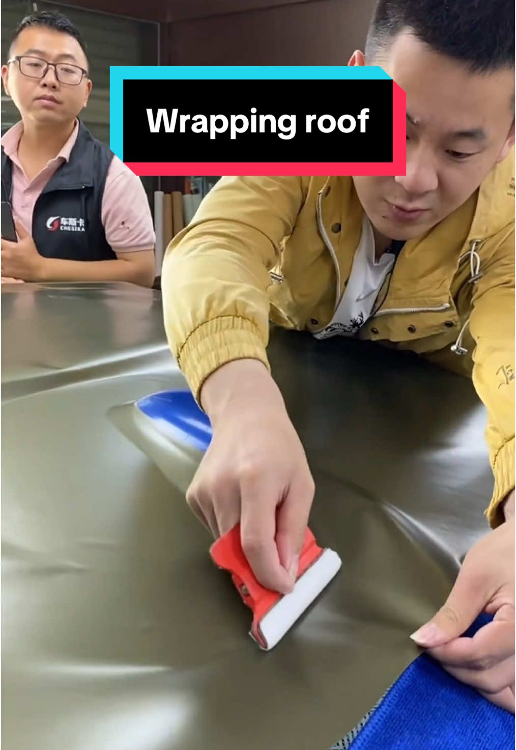 How to wrap#carwrap #nicaicarfilm #vinylwrap 
