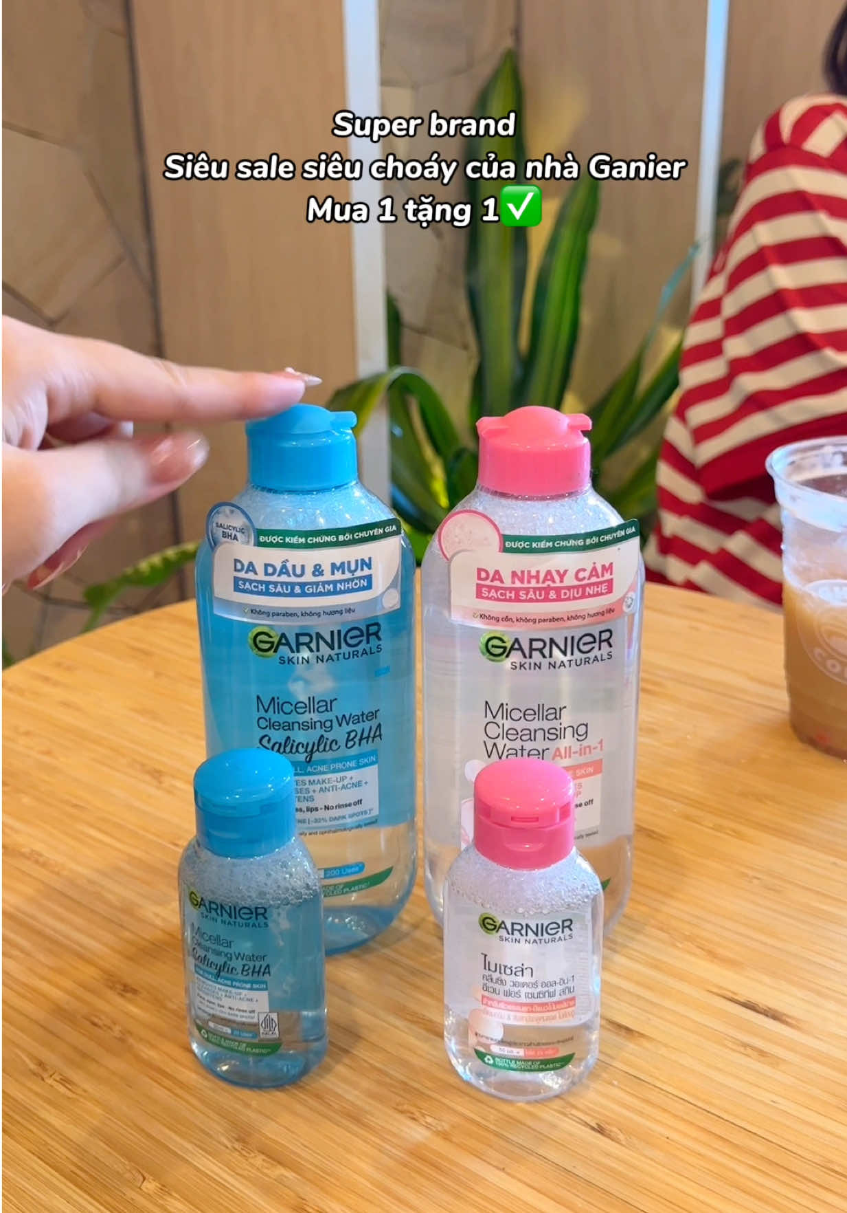 Tẩy trang Garnier cho da dầu mụn #taytrang#taytrangquocdan#taytrangchodadaumun#taytranggarnier#garnier#skincare#sharethecare#xuhuong 