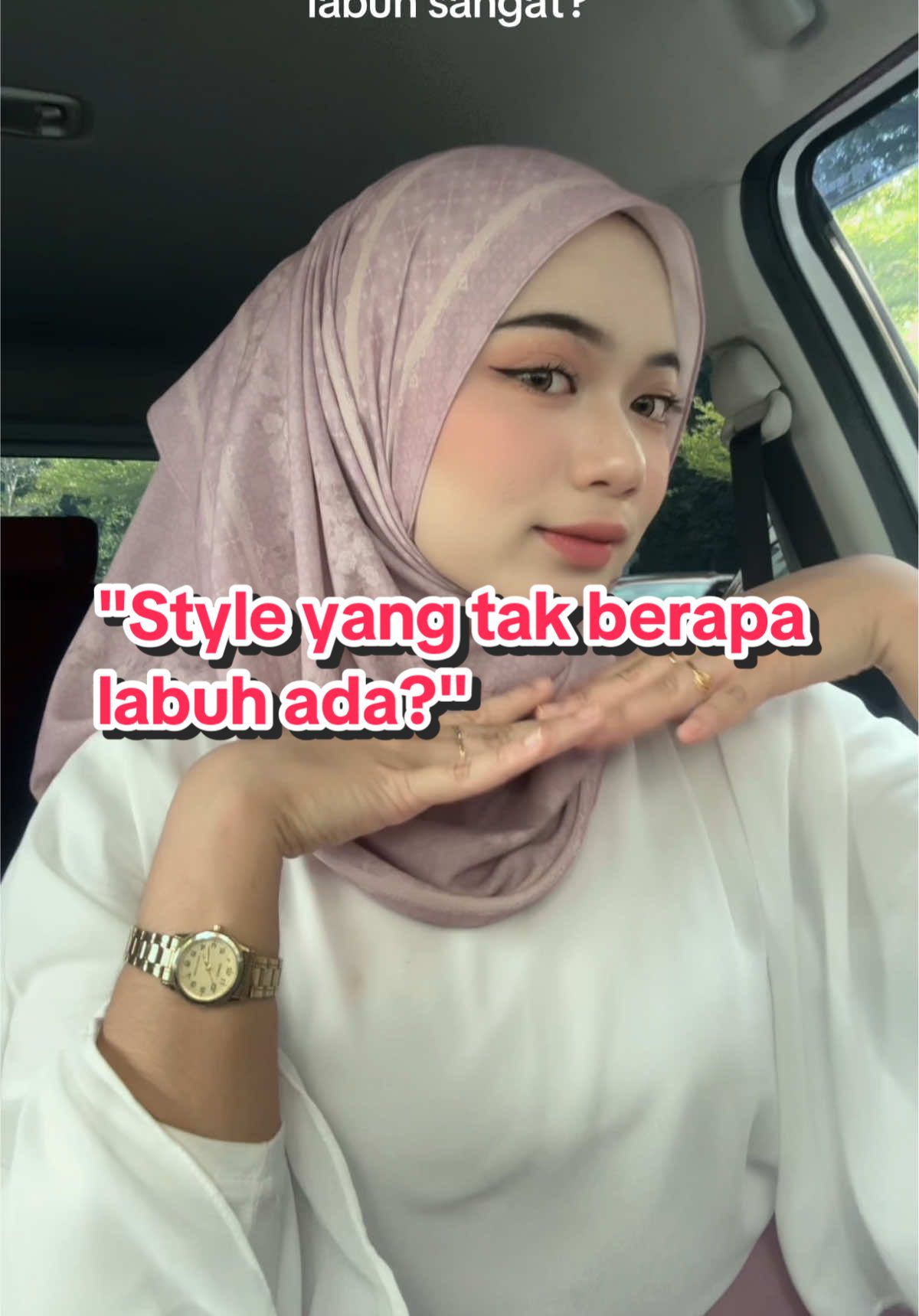 Kalau rasa tudung terlalu labuh, boleh adjust ikut style yang sesuai tau! Jom Mir share satu style untuk korang try 🫶🏻 #bawalselapis #bawalselapiscurve #bawalselapisdilynahijab #tudungdilynahijab #dilynahijab #bawalselapisprinted #hijabtutorial 