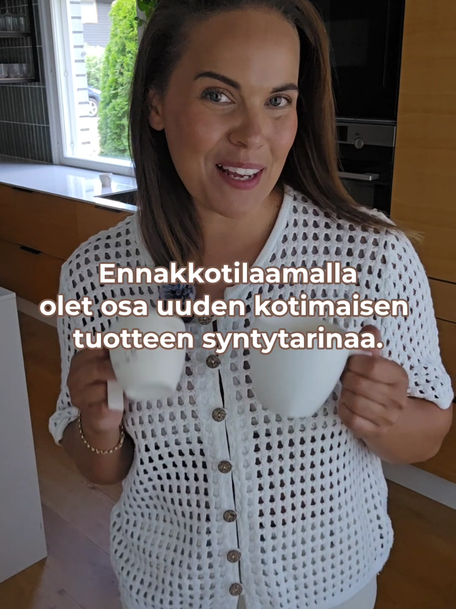 Tilaa ennakkoon elokuun loppuun mennessä -30% alennuksella 🧡 www.skandiniäo.com