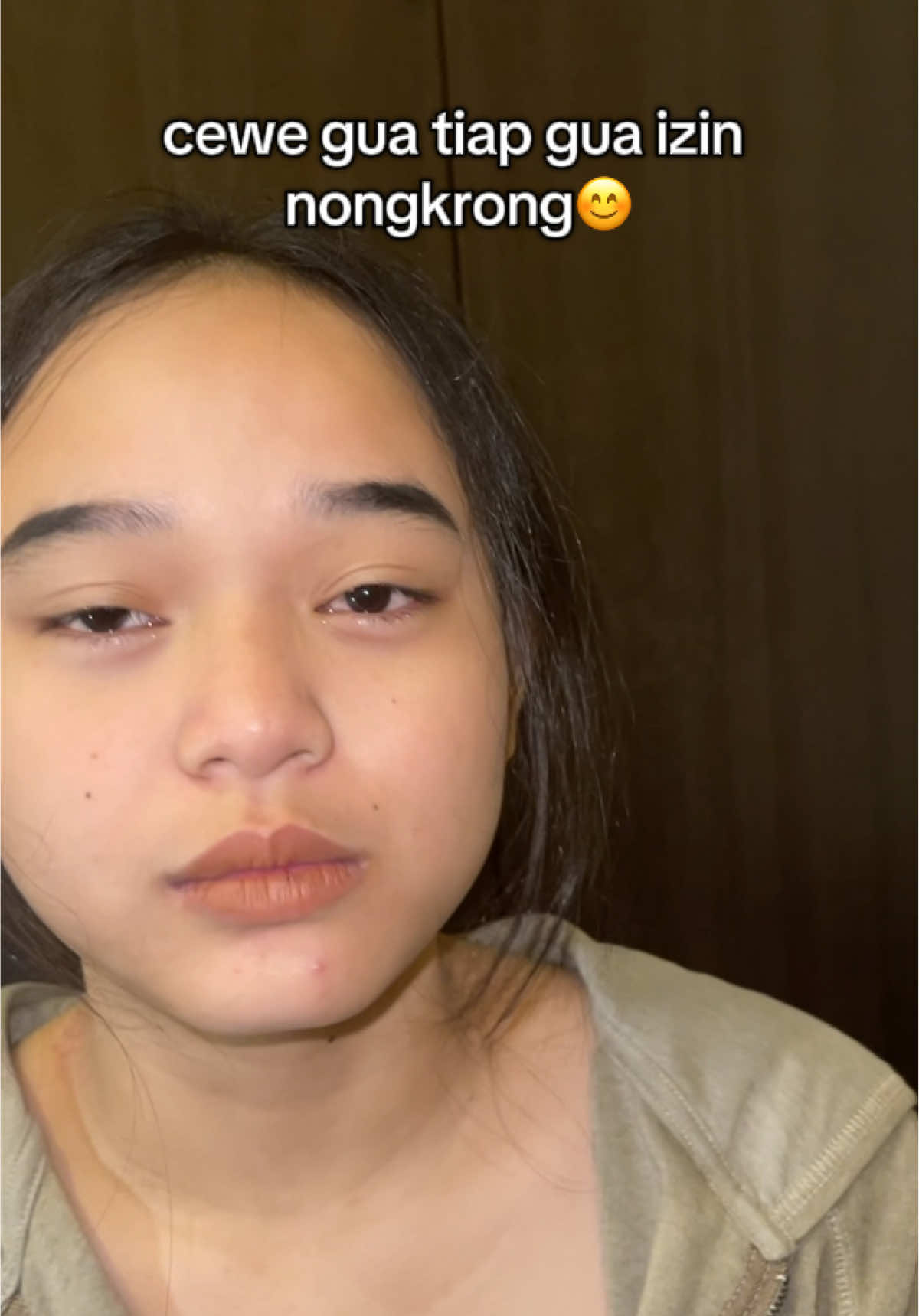 boleh, tapi nangis