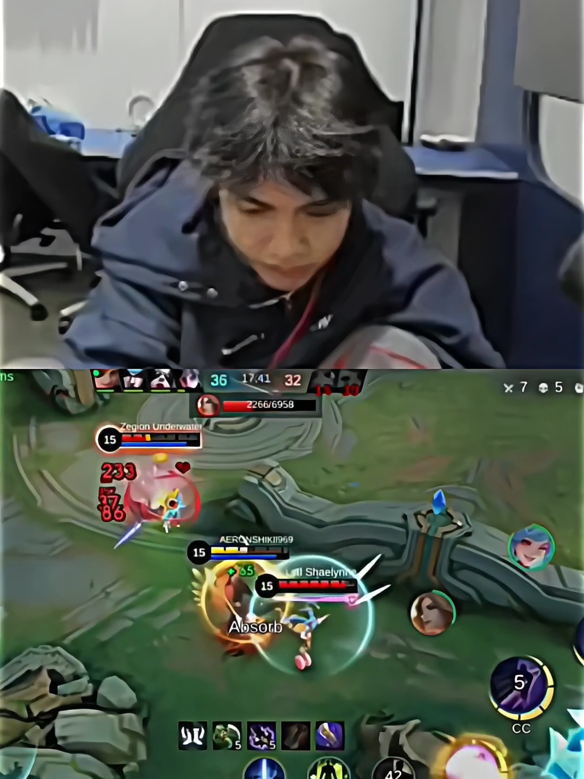 aeroncuki mode serius 🙀  winter❎ fleeting time✅ #MLBB #MLBBMysticMeow #aeronshikii #fyp #mobilelegends 