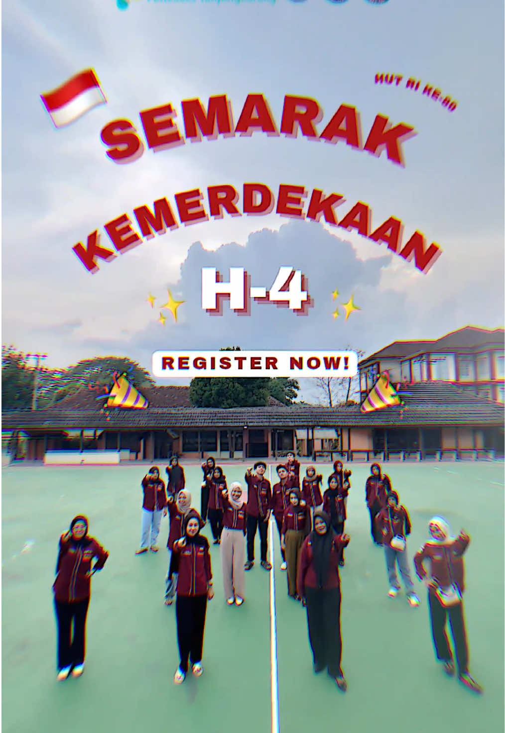 H-4 menuju puncak semangat kemerdekaan! 🇮🇩🔥 #poltekkeskemenkes #17agustus #lomba17agustus #fyp 