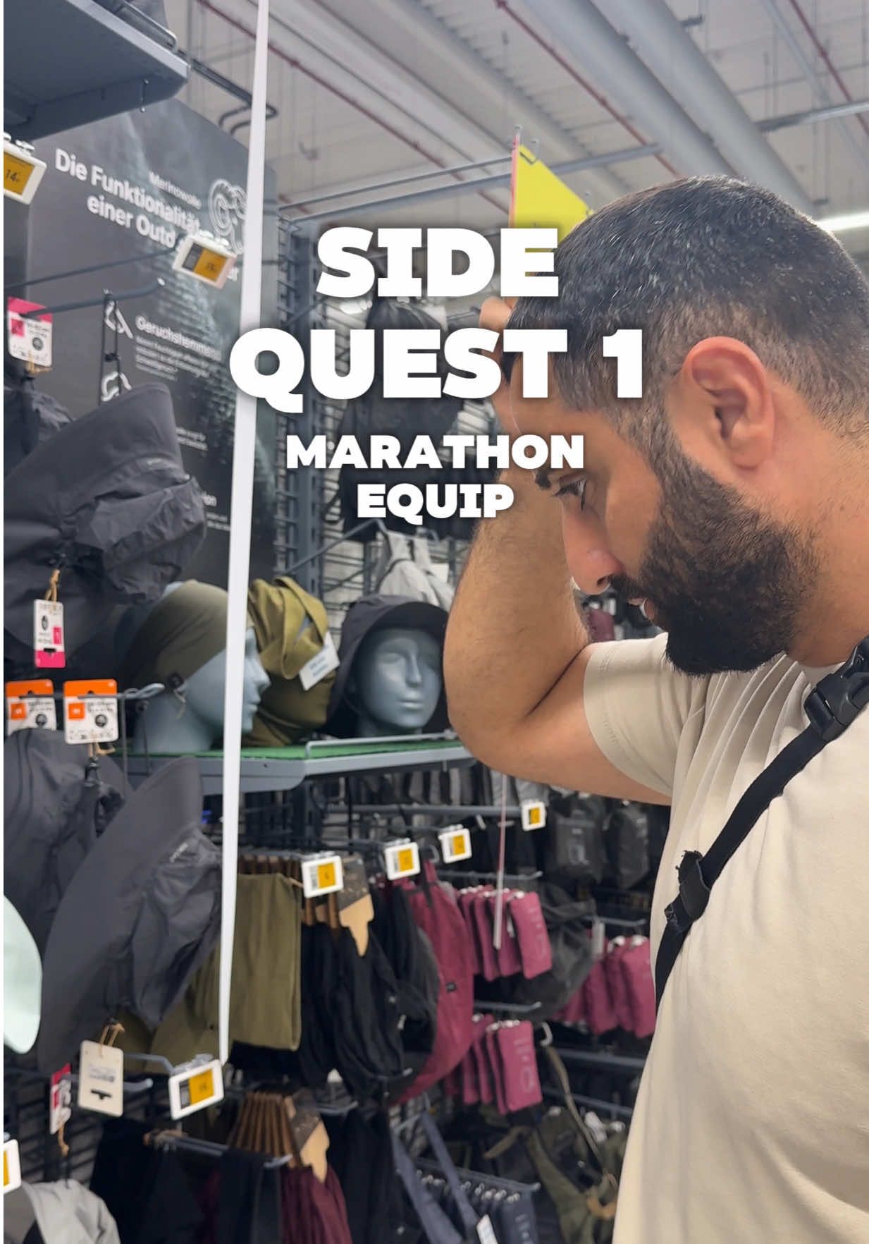 Side Quest 1 - Marathon Equipment#laufen #joggen #marathon #ausrüstung #decathlon 