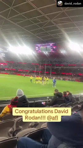 Source: • @david_rodan 300 Games ✨ Thank you to everyone who has messaged me over the past 24 hours to celebrate this milestone. I’ve been truly blown away by the love and support from family, friends, colleagues, former teammates, and the wider football community. I’ve thoroughly enjoyed all 300 games across three great clubs, and now as a goal umpire in the greatest code there is @afl. To everyone who has been part of the journey, especially my parents, wife, and sons - thank you for your endless support, encouragement, and for enabling me to pursue my passion. Here’s to many more games between the big sticks 😁👉🏾👉🏾 #fijihistory #fiji #history #past #present #future #fijitiktok