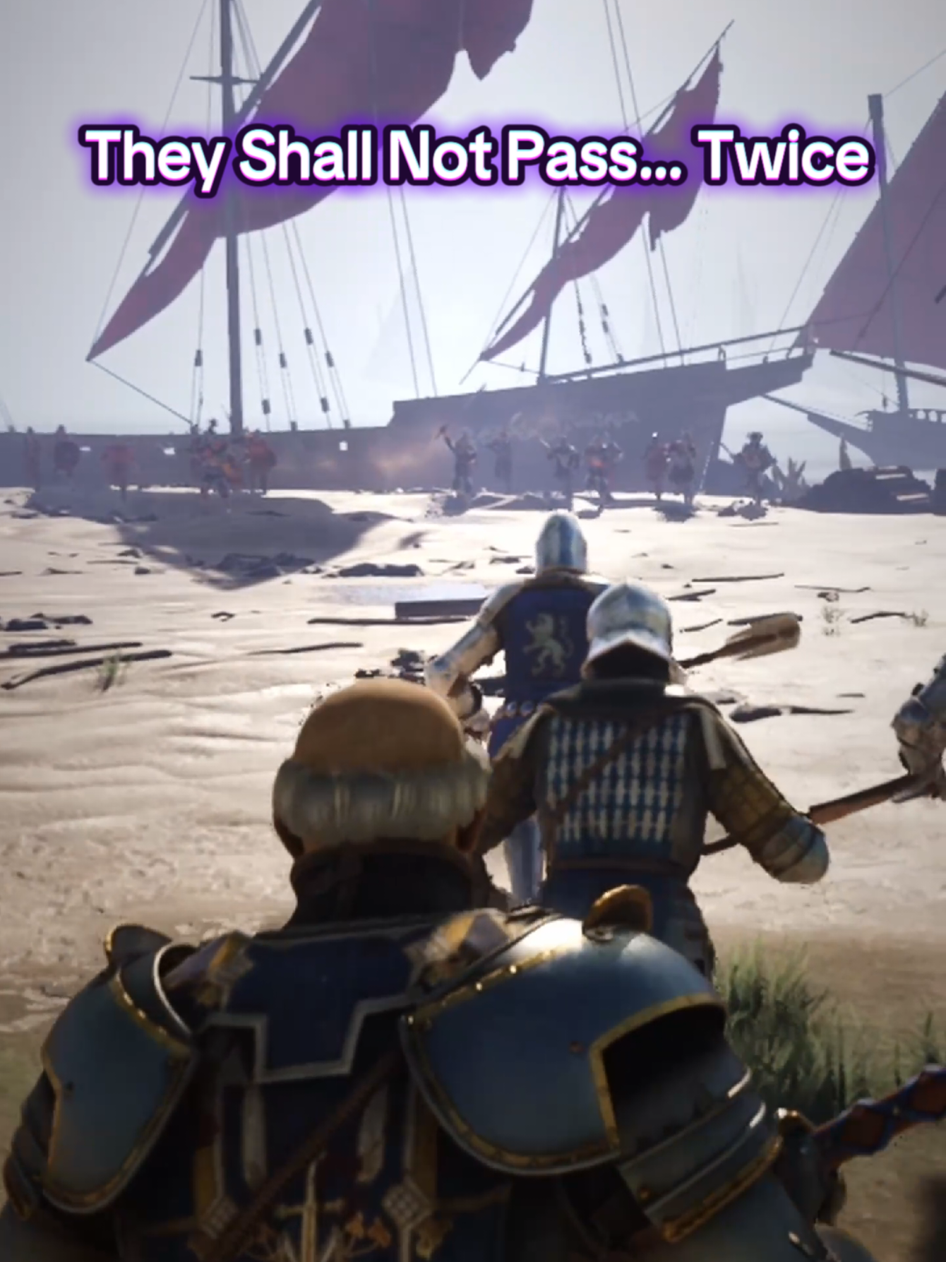 From cinematic to spawn camp #Chivalry2 #MedievalCombat #OneManArmy #CinematicGaming #SlowMotion #MeleeCombat