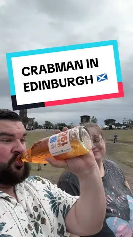 Going up Calton Hill! #fyp #edinburgh #caltonhill #Scotland #irnbru #comedy #clevercomedy #chicago #Hiking #tired #dumb #fun 