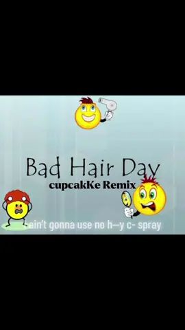 Bad Hair Day cupcakKe Remix (reposted since the original video is unavailable for anyone except for me for unknown reasons) #cupcakke #cupcakkeremix #badhairday @John Phillips 