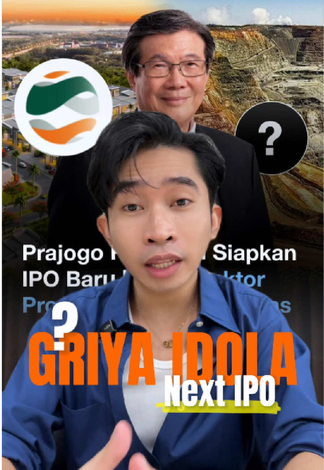 Kalau Tahun 2023 aja Grup Barito (PP) bisa Nge-Listingin 2 Perusahaan di Tahun yang Sama,  Kira-kira di Tahun ini CDIA akan Bareng ama Siapa Ya…  INTAN atau GRIYA IDOLA? 👀🤔 #griyaidola #IPO #sahampemula #sahamipo #prajogopangestu 