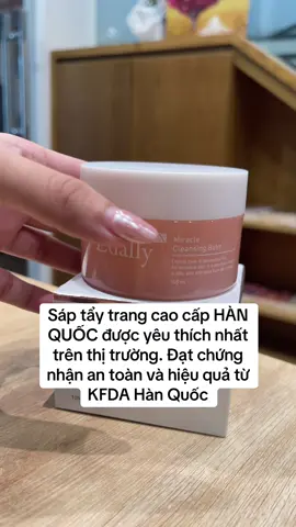 💦SÁP TẨY TRANG DƯỠNG ẨM EDALLY EX - TOP 1 Sáp tẩy trang cao cấp HÀN QUỐC được yêu thích nhất trên thị trường. 📌Ngày dài đối diện với bụi mịn, với khói thải xe ô tô, với lớp trang điểm dày đặc. 👉Đúng là chỉ mong tối về được “Chill chill da” với Sáp Tẩy Trang dưỡng ẩm Edally EX #Edally  #Naturebook  #HBGphusongTiktok