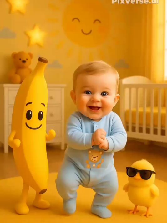 #babydance #fyp #aibaby #baby #babytok #cutebaby #babylove #babyboy #chickenbanana 