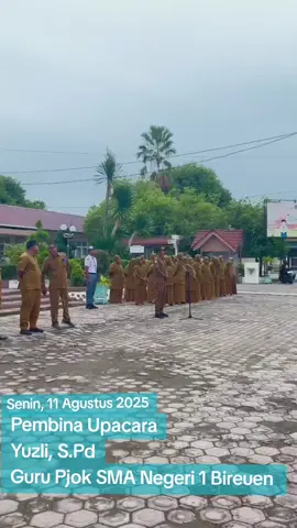 Amanat Pembina upacara.Senin,11 Agustus 2025 