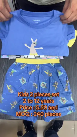 Kids 2 pieces set 2 to 12 years Price : 5.50 aed MOQ : 240 pieces Made in Bangladesh  #عمده_فروشی_لباس_بچه #لباس_بچه_عمده #پخش_لباس_بچه_گانه #لباس_نوزاد_عمده #لباس_کودک_عمده #عمده_لباس_بچه #پخش_لباس_کودک #لباس_بچه_شیک #عمده_لباس_نوزاد #بازار_لباس_بچه #kidswholesaleclothing #babywholesale #childrenswholesale #wholesalekidswear #kidsfashionwholesale #kidsclotheswholesale #wholesalechildrenclothing #babyclotheswholesale #kidsboutiqueclothing #kidswearwholesale #wholesalebabywear #childrenclotheswholesale #kidsclothingbulk #babywholesalestore #kidsfashionbulk #kidsapparelwholesale #kidsclothingwholesaler #babyfashionwholesale #wholesalekidsapparel #kidswearbulk 