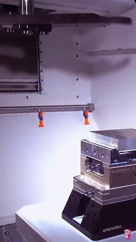 CNC machining: Precision in every motion, perfection in every part. #cnc #cncfactory #cncmachine #process #metal #rtcp #foryou #puma #4eksen #simultaneousmachining #titansofcncacademy #machinetools #5eksen #milling #besatisfied #millingcutter #carve #Interesting #Amuse #Saxis 