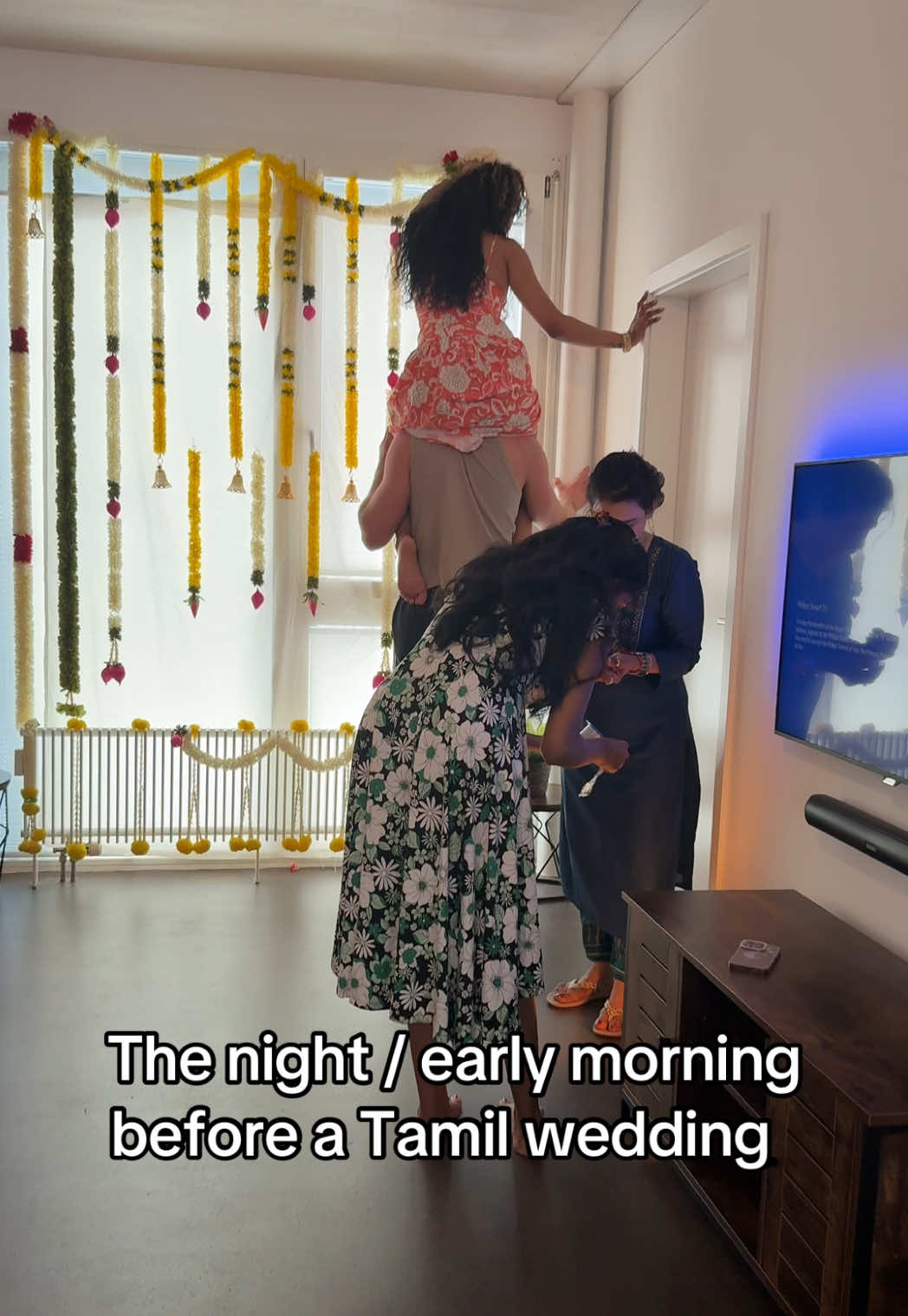 It was our first time also taking an aalathi (if I spelt that right lol)  #tamil #tamiltiktok #tamilgirl #fyp #tamilwedding #trendingsound #weddingszn 