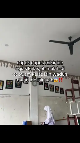 gilak” wkwk🥱 #sekolah #17agustus #menghiaskelas #nyindirkeras #fypage 