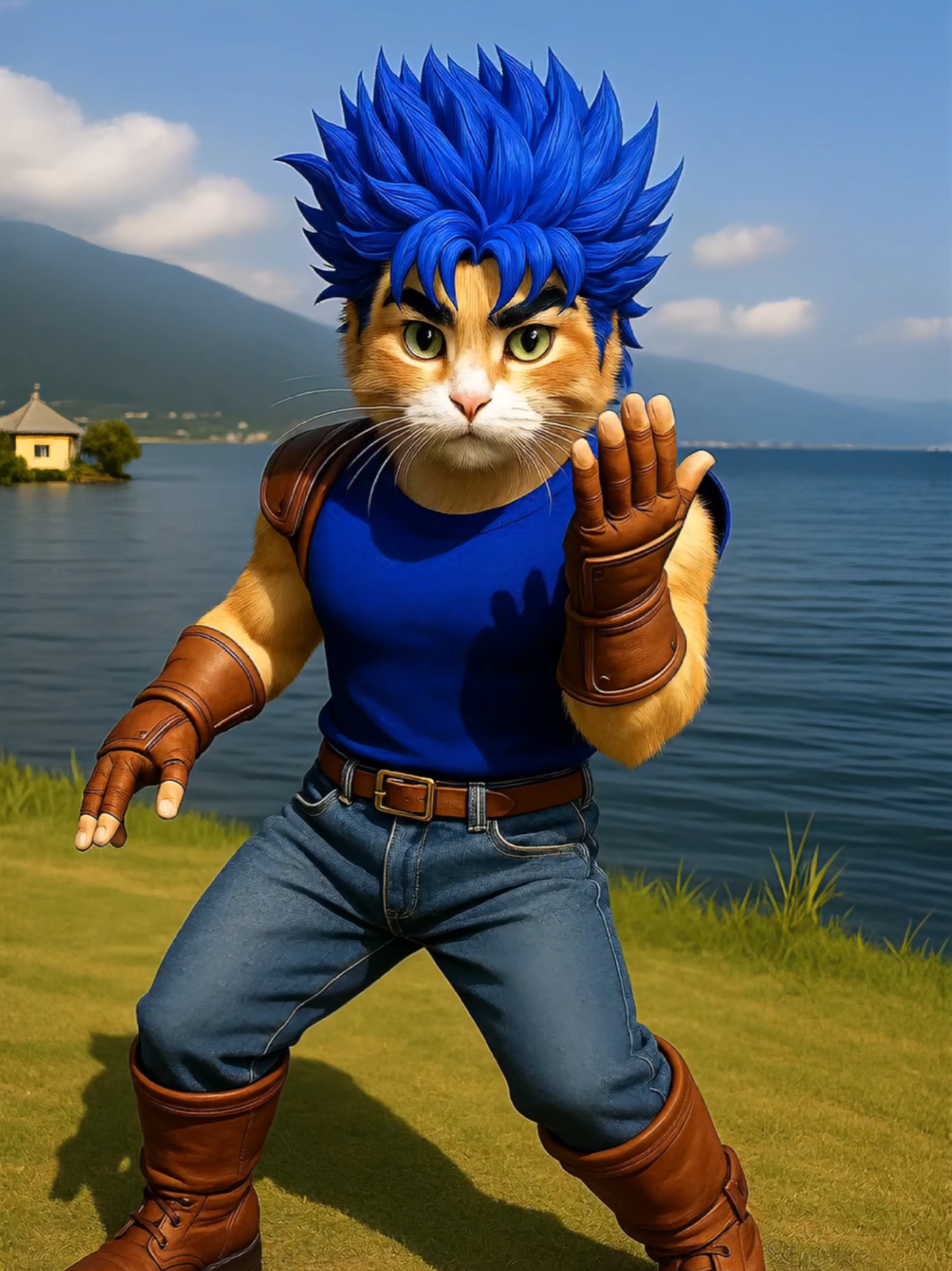 JOJO第一部猫咪篇 #JOJO的奇妙冒险 #乔纳森 #DIO 