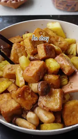 Đậu hủ kho nấm sả ăn chay siêu ngon #Ancungtiktok #LearnOnTikTok #anngonnaugon #tranquocthai 