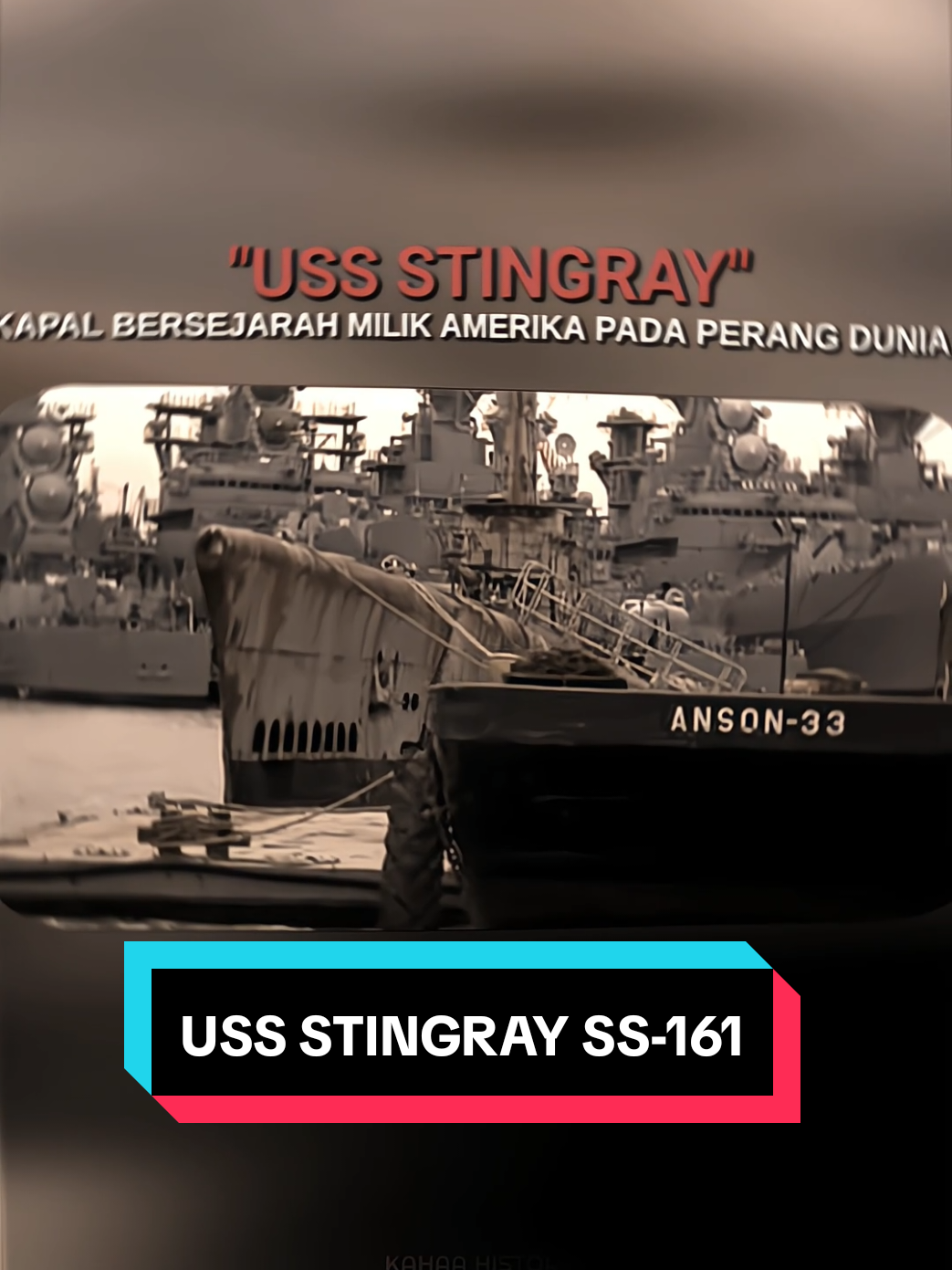 Does anyone know why that person is shocked?  🇮🇩: USS Stingray (SS-161) adalah kapal selam milik Angkatan Laut Amerika Serikat dari kelas S yang dibangun pada masa pasca-Perang Dunia I. Kelas & Jenis: Kapal selam kelas S (tipe S-3), dirancang untuk patroli dan pengintaian jarak menengah. Dibangun oleh: Fore River Shipbuilding Company, Quincy, Massachusetts. Diluncurkan: 27 Oktober 1920. Bertugas aktif: Awal 1920-an hingga 1930-an. Nomor lambung: SS-161. Peran: Digunakan terutama untuk uji coba, latihan, dan pengembangan taktik kapal selam di masa damai. Nasib akhir: Setelah masa tugasnya berakhir, kapal ini dinonaktifkan dan akhirnya dibongkar (scrapped). Kapal selam kelas S seperti USS Stingray ini tidak ikut serta dalam pertempuran besar seperti di Perang Dunia II, tetapi berperan penting sebagai “laboratorium berjalan” untuk menguji teknologi dan taktik kapal selam generasi berikutnya. 🇬🇧: USS Stingray (SS-161) was an S-class submarine of the United States Navy built in the post-World War I era. Class & Type: S-class submarine (type S-3), designed for medium-range patrol and reconnaissance. Built by: Fore River Shipbuilding Company, Quincy, Massachusetts. Launched: October 27, 1920. Active Service: Early 1920s to 1930s. Hull Number: SS-161. Role: Used primarily for peacetime submarine trials, training, and tactical development. Final Fate: After its service life, the vessel was decommissioned and eventually scrapped. S-class submarines like USS Stingray did not participate in major battles like those of World War II, but served as important “walking laboratories” for testing the next generation of submarine technology and tactics. #historyfacts #HistoryTime #history #america #ussstingray 