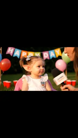 ai baby talking about her parents 🍼#aibaby #goviral #ai #veo3 