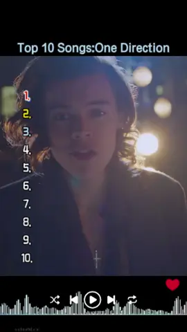 Top 10 One Direction Songs 🔥 #onedirection #boyband #harrystyles #top10 #top10songs #pop #band jend 