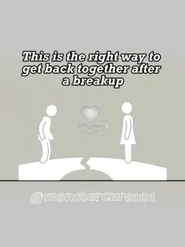 This is the right way to get back together after a breakup.#psychology #psychologyfacts #usa_tiktok #fypシ 