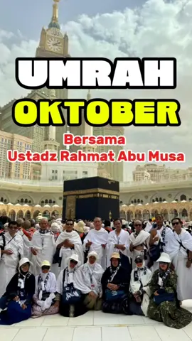 ✨ Umroh hemat cuma 23.7jt Perjalanan suci bersama Ustadz Rachmat Abu Musa yang penuh berkah. 📅 Keberangkatan Oktober 2025, seat terbatas! 🎯 Yuk, amankan kursimu sekarang! 👇 Klik WA untuk info lengkap & daftar! #umrohhemat #umroh2025 #travelumroh #berkah #ibadahmudah 