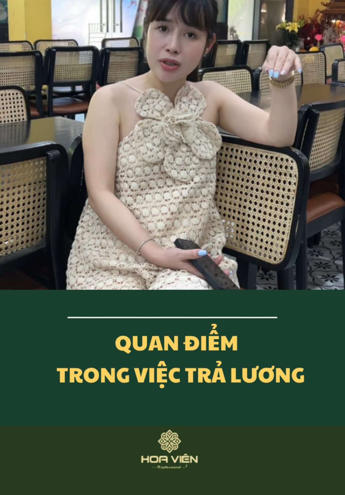 Quan điểm trong việc trả lương #xuhuong #xuhuongtiktok #trending #viral #phamhoabattrang #nhahanghoavienbattrang 