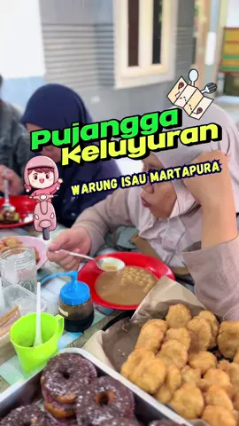 Siapa nih yang sering suka makan ke warung isau? Di sini makanan khas banjarnya lengkap loh di tambah harganya semuanya yg serba 6.000an aja🤩 #warungisau #kulinermartapura #khasbanjar #makanankhasbanjar #martapura #kulineran 