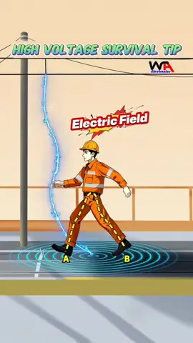 High Voltage Survival Tips 💡⚡️⚡️ Follow for more like this.  Like❣️ comments📋 Share📤 Keep Supporting 🤝 #highvoltage #electrocution #electricshock #diyelectronic #diyelectronics 
