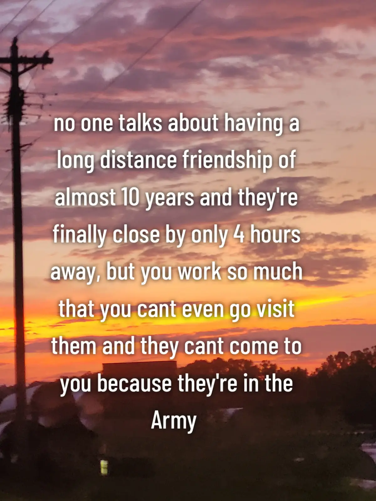 i just wanna see my bestfriend #imissmybestfriends  #fypシ゚viral  #longdistance  #4hoursaway  #armylife 