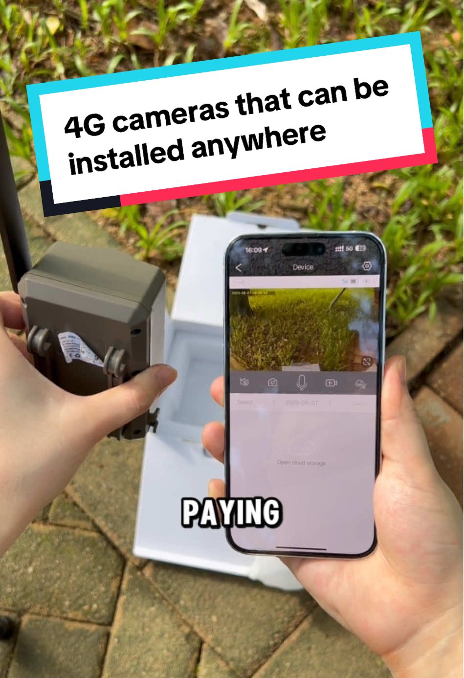 The hunting season is coming. It is necessary to have a 4G camera that can be installed anywhere! #foryou #tiktokmademebuyit #trailcamera #solar #falldealsforyou #camera #novatopfinds 