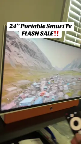 HUGE WIRELESS TV FLASH SALE!! #skyworth #smarttv #wirelesstv #portabletv #outdoortv #tv #cordlesstv #coolgadgets #TikTokShopCreatorPicks #dealsforyoudays 