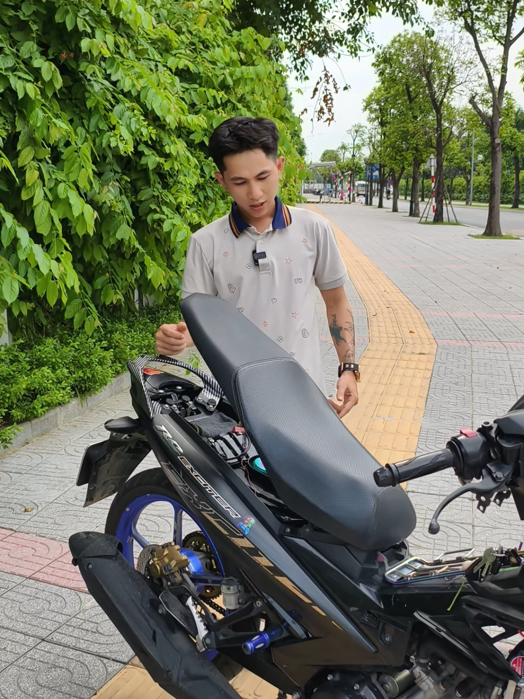 Trả lời @cucvt5  Cách lắp trợ lực yên các loại xe #review #thinhneh #ex150 #xekieng #dochoixemay #ex150độkiểng 