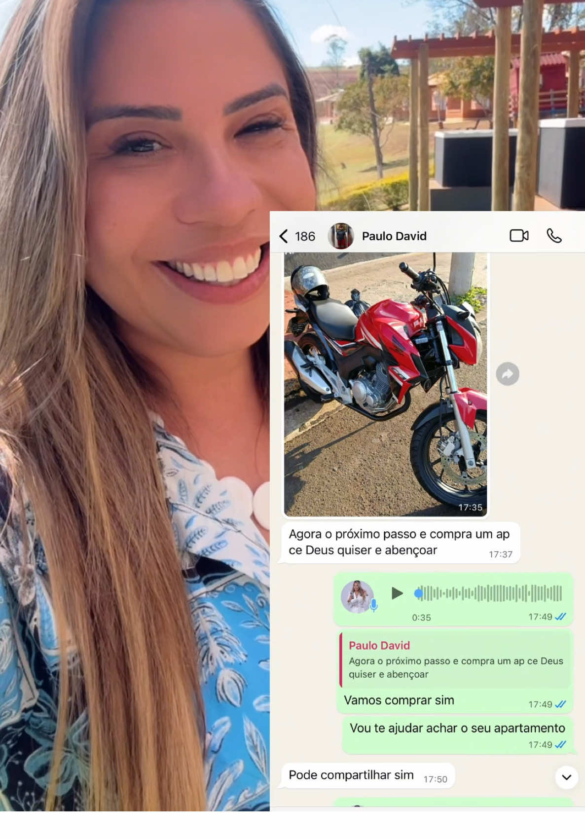 Mais um cliente que voltou a ter crédito no mercado! 🚀Além de recuperar o cartão de crédito, ele realizou o sonho de conquistar sua moto! 💳🏍️ #nomelimpo #credito #oportunidades #creatorsearchinsight #creator #credito #financiamento 