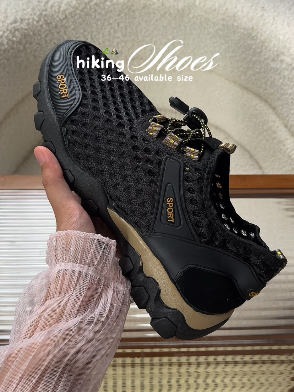 Replying to @annn_tiktokshop may affordable palang hiking shoes kagaya neto😌 #hikingshoes #affordablehikingshoes #shoesforhiking #natureshoes 