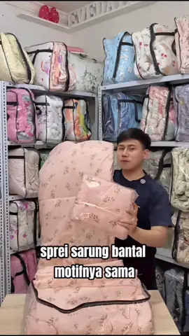bed cover set bunga pink #bedcover #bedcoverset #estetik #aesthetic #evedaily #evedailyspreifuji 
