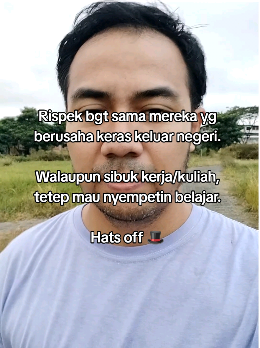 Selalu terinspirasi sama mereka yg ga kenal menyerah. Gagal, coba lagi sampai berhasil. PS. All the credit goes to my student for working so hard to achieve this.