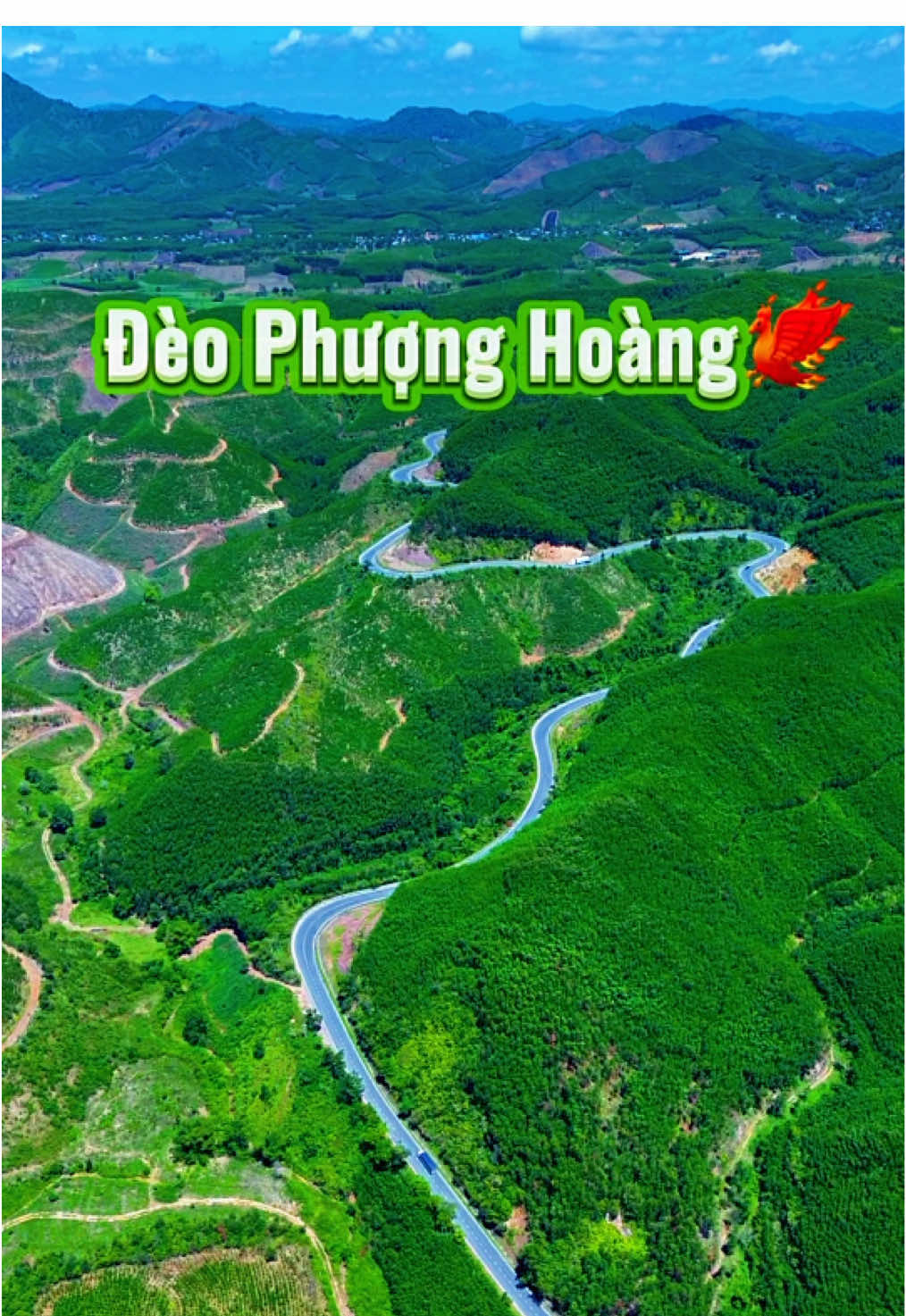 Đèo Phượng Hoàng🐦‍🔥-ĐắkLắk🇻🇳 . Vị trí toạ lạc tuyến ql 26 giáp với tỉnh Khánh Hoà ,ace đã tới đây chưa nào✌️. #cungduongdep #canhdepdaklak #phieudutaynguyen #47daklak #fyb 