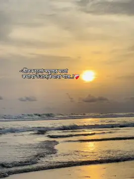 ~জীবন হলো সমুদ্রের মতো  কখনো উওাল,কখনো শান্ত..!❤️‍🩹।      @For You #rupok 