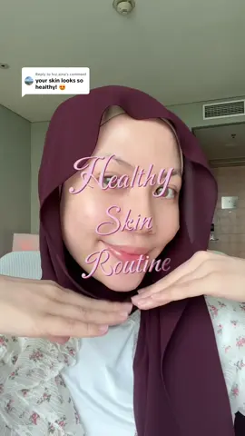 Replying to @hrz.aina my skicare routine since 2023! #skincareroutine #thebasicskincare 