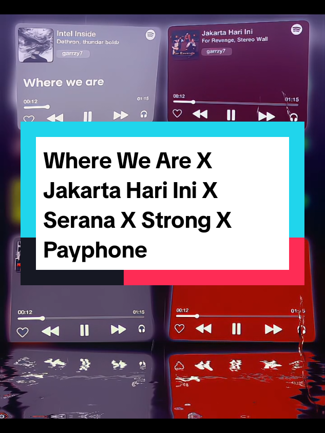 5 lagu jadi satu nih🥀 - - - #whereweare#jakartahariini#serana#strong#payphone#lyrics_songs#zoldycknewera#100k#masukberanda#fypp 