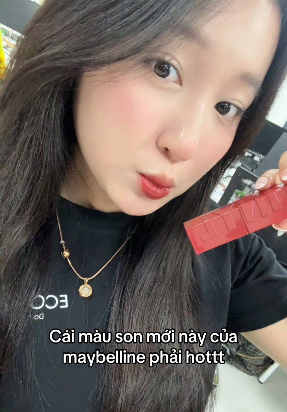 +1 máy fô mô thành công #vinylink #maybelline #makeup #sonxinh #viral #fyp 