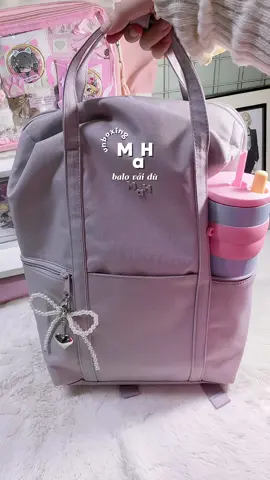 Balo vải dù chống thấm nước #balomah #mah #balodihoc #unbox #unboxing #review #reichurin 