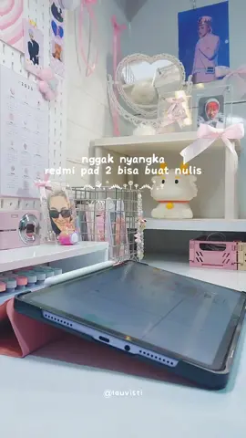 Redmi pad 2 nggak cuman buat nonton aja loh 😍 #redmipad2 #redmipad #xiaomipad #tabletaesthetic #digitalnotes #kilonotes #notetaking #desksetup #tablettips 