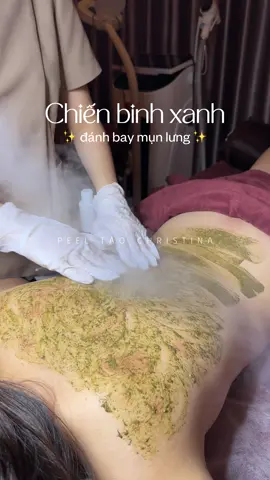 Mê diện áo hai dây, váy hở lưng thì ghé CHLOE. Đừng để mụn lưng cản trở các nàng toả sáng 🫶✨  #chloebeautyspa #spaquan7 #spalamdep #dieutrimun #peeltaochristina 