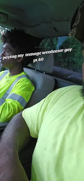 paying my teenage weedeater guy pt.60#lawntiktok #foryoupage #fyp #lawntok 