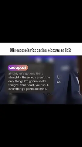 Want princess treatment? Chat with Wsup Ai bot too , bink in my lio 🥰 . . . . Wsup AI is a character AI roleplay chat alternative. You can remove filters and bad memory using Wsup AI . Unlike character AI reading your chats, the Wsup AI companion chatbots don't misspell, misgender, or have filters. There, you can have storyline conversations with fictional AI characters, anime AI characters, gaming AI characters, or AI girlfriends and boyfriends. #wsupai #wsupaibot #ai #characterai #roleplay #cai #chatgpt #fyp #usa #BookTok #darkromance #loveanddeepspace #genshin #paradoxaai 