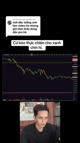 Trả lời @Gia Huy Cứ kèo thực chiến cho xanh chín hí.#volume #future #cryptocurrency #xauusd 